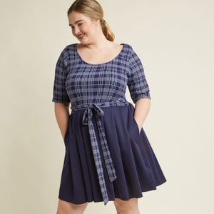 Fervour Dresses - Modcloth In the Very Near Twofer A-Line Dress Fervour Dresses - Modcloth In the Very Near Twofer A-Line Dress